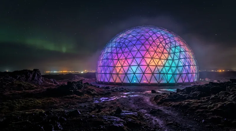 The Chromatic Monolith in Grandi Coastal Basin · Reykjavik, Iceland