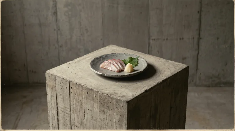 Mukōzuke: Shio-kōji sea bream, Aged bluefin, three-year soy